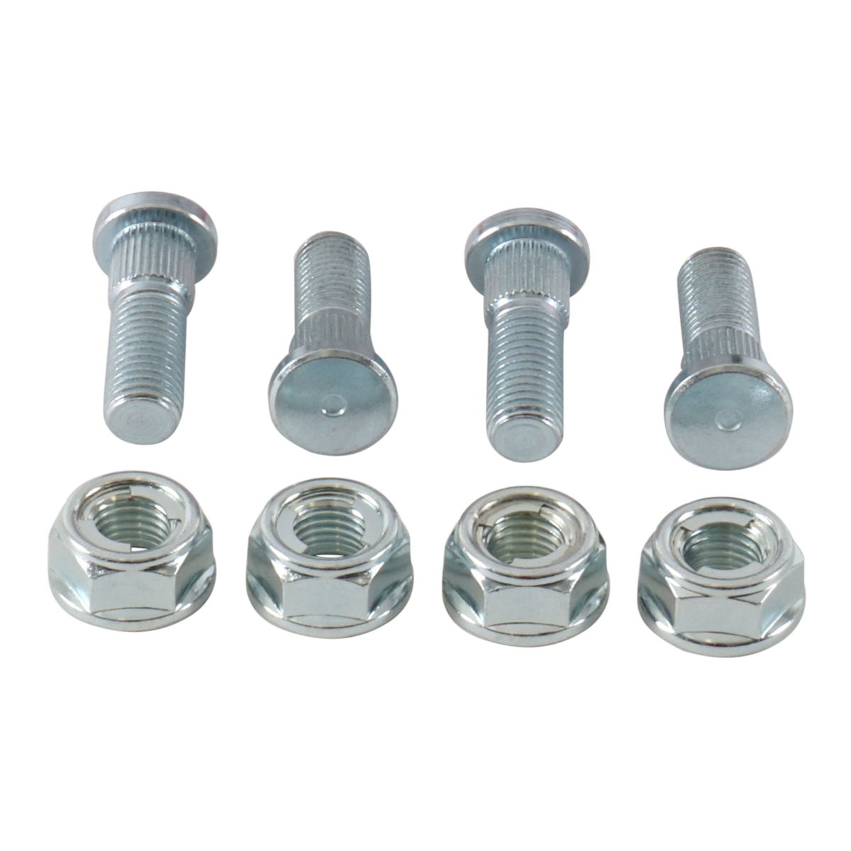 WRP Wheel Stud and Nut Kit Front Kawasaki KVF400C Prairie 4x4 99-02, Polaris Phoenix 200 07-22, Sawtooth 200 2007, Kawasaki KVF400C Prairie 4x4 99-02, Polaris Phoenix 200 05-06, Phoenix 200 07-22, Sawtooth 200 2007