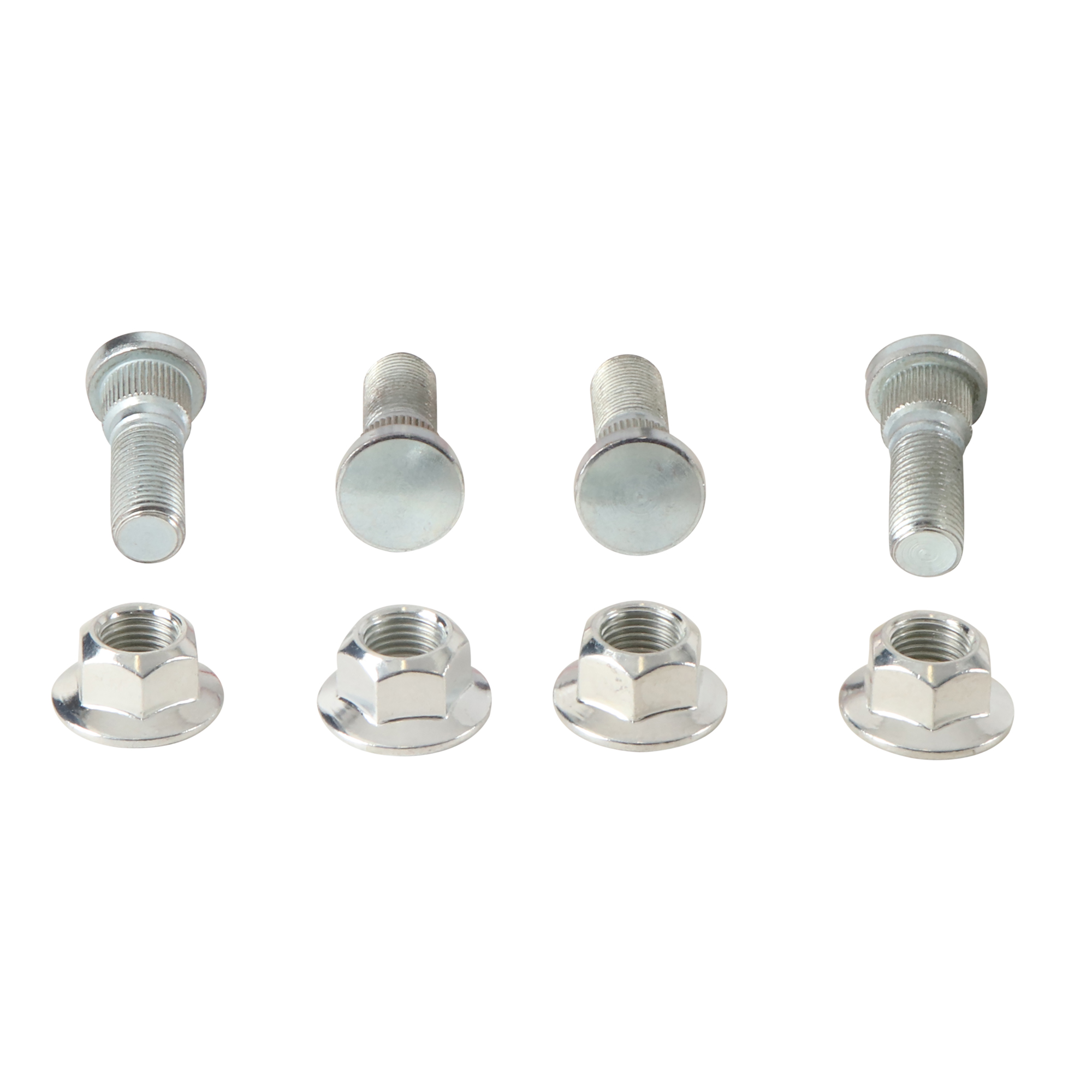 WRP Wheel Stud and Nut Kit Front Kawasaki Mule 3000 2008, Mule 3010 4x4 2008, Mule 3010 Diesel 07-08, Mule 4000 09-22, Mule 4000 TRANS 2021, Mule 4010 4x4 09-22, Mule 4010 4x4 Diesel 09-13, Mule 4010 4x4 TRANS Camo 21-22, Mule 4010 4x4 TRANS FE 21-22