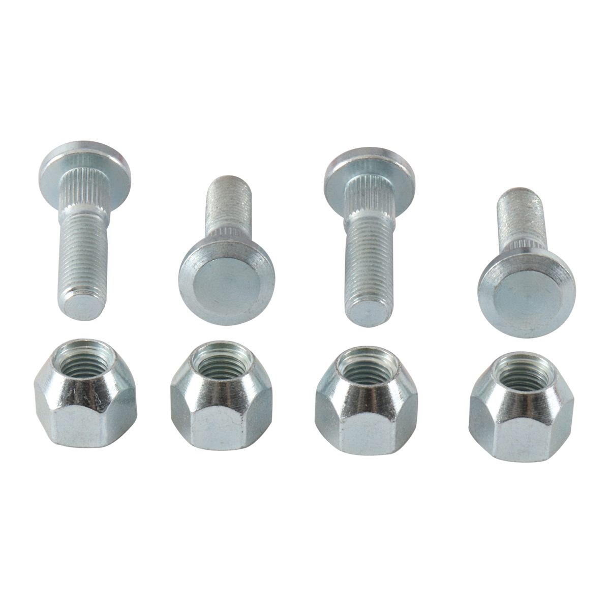 WRP Wheel Stud and Nut Kit Front Arctic Cat 250 2x4 06-09, 250 DVX 06-08, 300 2x4 10-16, 300 DVX 09-15, Alterra 300 17-21, Honda ATC250R 1985, ATC250R 1986, TRX250R 86-89, TRX250X 87-92, TRX250X / EX Sportrax 01-21, TRX300 EX 93-08, TRX300 X 2009, TR