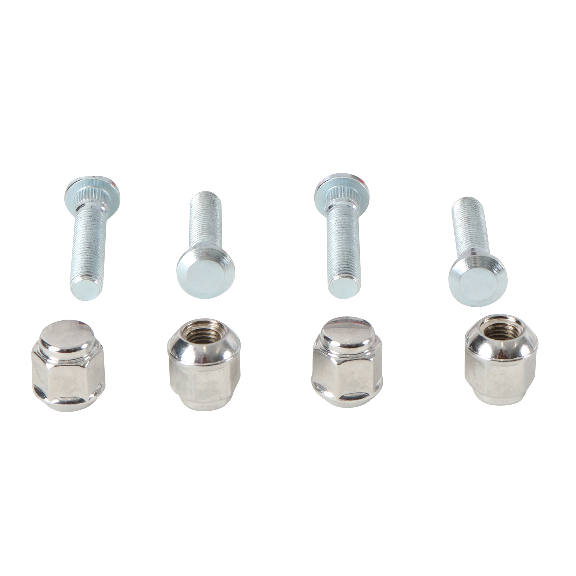 WRP Wheel Stud and Nut Kit Front Honda TRX500FA 01-04, TRX500FGA 2004, TRX650 Rincon 03-05