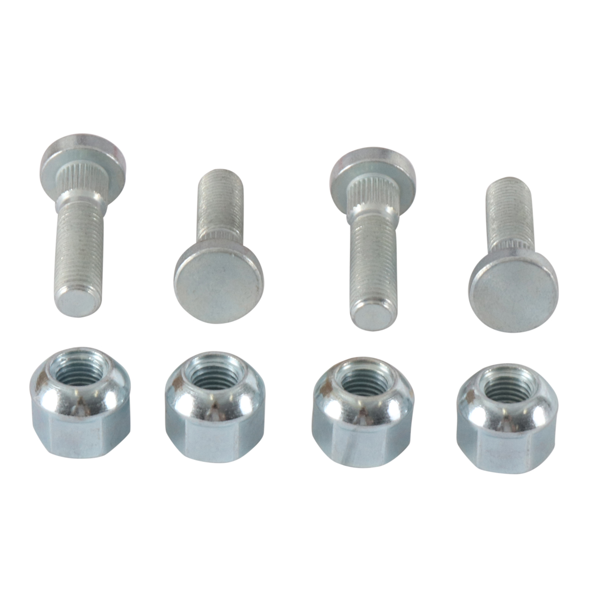 WRP Wheel Stud and Nut Kit Front Honda TRX200 90-91, TRX200D 90-97, TRX200SX 86-88, TRX250 Recon 97-01, TRX250TE Recon 02-21, TRX250TM Recon 02-08, TRX250TM Recon 09-11, TRX250TM Recon 12-21, TRX300 Fourtrax 88-00, TRX350TE 2006, TRX350TE 00-05, TRX3