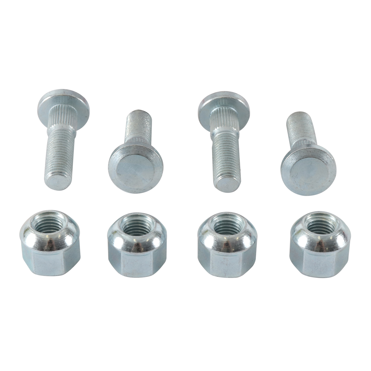 WRP Wheel Stud and Nut Kit Front Honda FL350 1985, FL400 89-90, TRX250 Fourtrax 86-87, TRX300FW Fourtrax 4x4 88-00, TRX350 86-87, TRX350D 87-89, TRX400FW Fourtrax Foreman 4x4 95-01, TRX450ES 98-00, TRX450S 98-01, Wheel Stud and Nut Kit Rear Honda ATC
