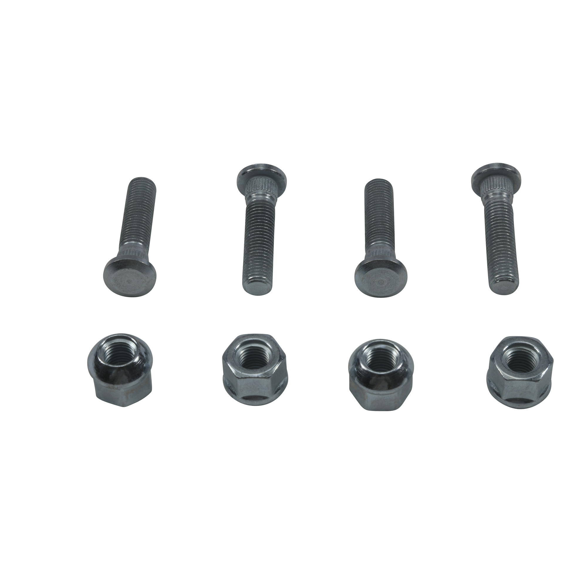 WRP Wheel Stud and Nut Kit Front Honda TRX350FE 00-06, TRX350FM Fourtrax Rancher 00-06, TRX350TM Fourtrax Rancher 2000, TRX400FA 04-07, TRX400FGA Fourtrax Rancher 4x4 04-07, TRX400FW Fourtrax Foreman 4x4 02-03, TRX450FE 02-04, TRX450FM 02-04