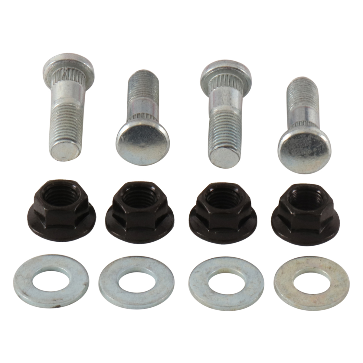 WRP Wheel Stud and Nut Kit Front Suzuki LT-4WD 250 Quad Runner 89-98, LT-F250 2WD 88-01, LT-F250F 4WD Quad Runner 99-02, Wheel Stud and Nut Kit Rear Suzuki LT-4WD 250 Quad Runner 89-98, LT-F250 2WD 88-01, LT-F250F 4WD Quad Runner 99-02