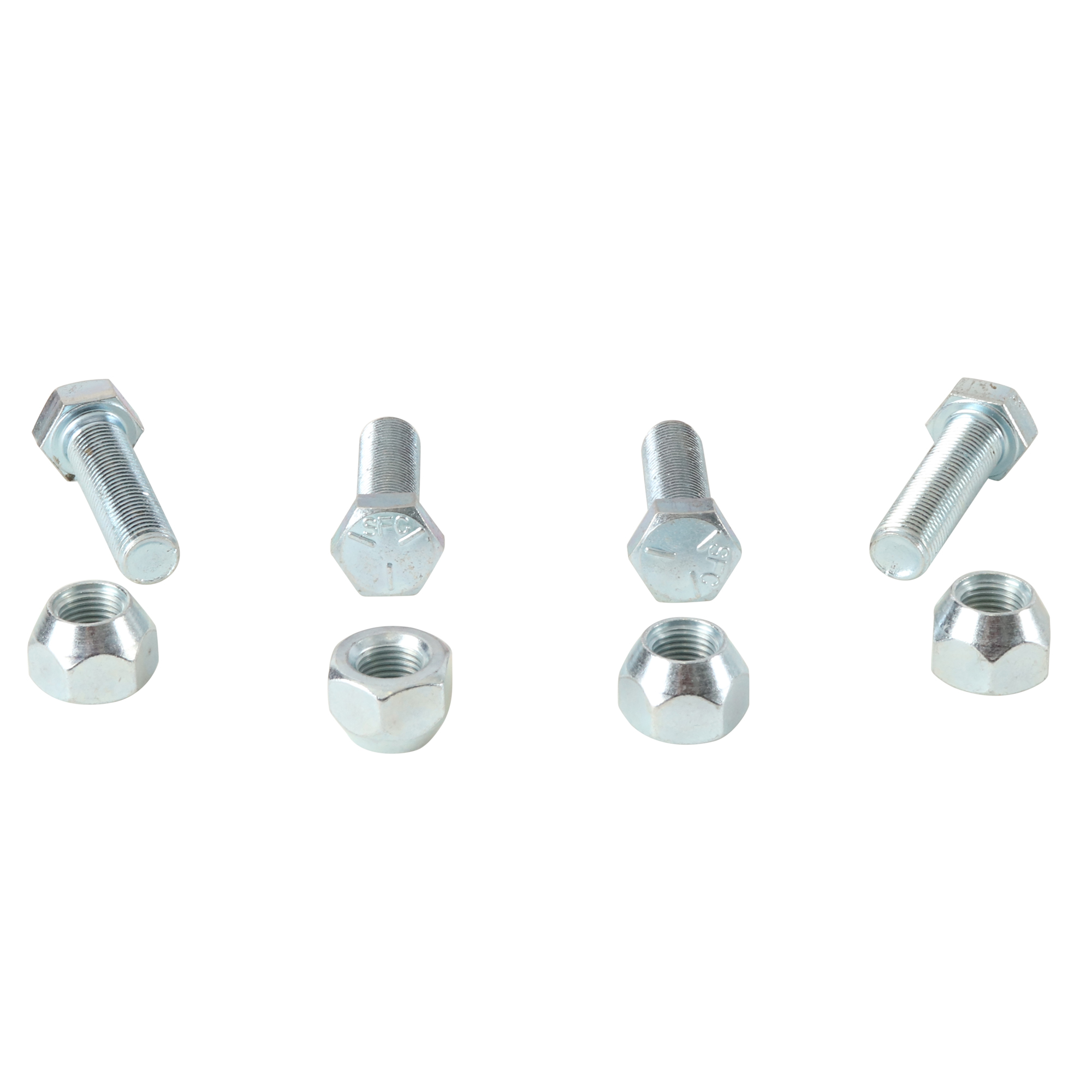WRP Wheel Stud and Nut Kit Rear Polaris Big Boss 350L 6x6 1993, Big Boss 400L 6x6 94-97, Big Boss 500 6x6 98-99, Big Boss 500 6x6 01-02, Magnum 400L 6x6 96-97, Magnum 425 6x6 96-97, Magnum 500 4x4 2000, PTV Series 10 6x6 2003, Scrambler 400 4x4 1995,