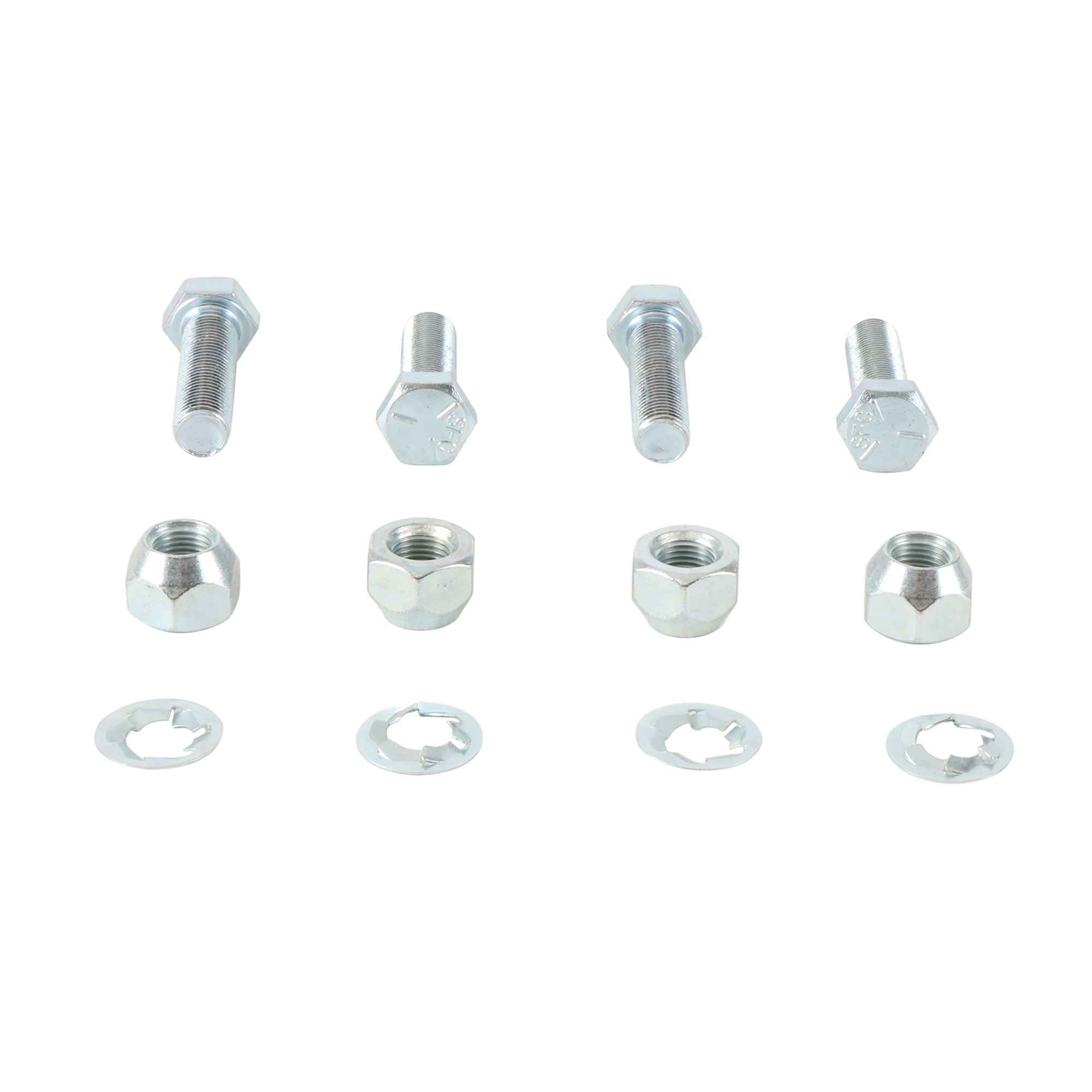 WRP Wheel Stud and Nut Kit Rear Polaris 300 2x4 94-95, 300 4x4 94-95, 350L 2x4 1993, 350L 4x4 1993, 400L 2x4 94-95, 400L 4x4 1994, Magnum 325 2x4 00-01, Magnum 325 4x4 00-01, Magnum 425 2x4 1998, Magnum 425 2x4 95-97, Magnum 425 4x4 95-98, Magnum 500