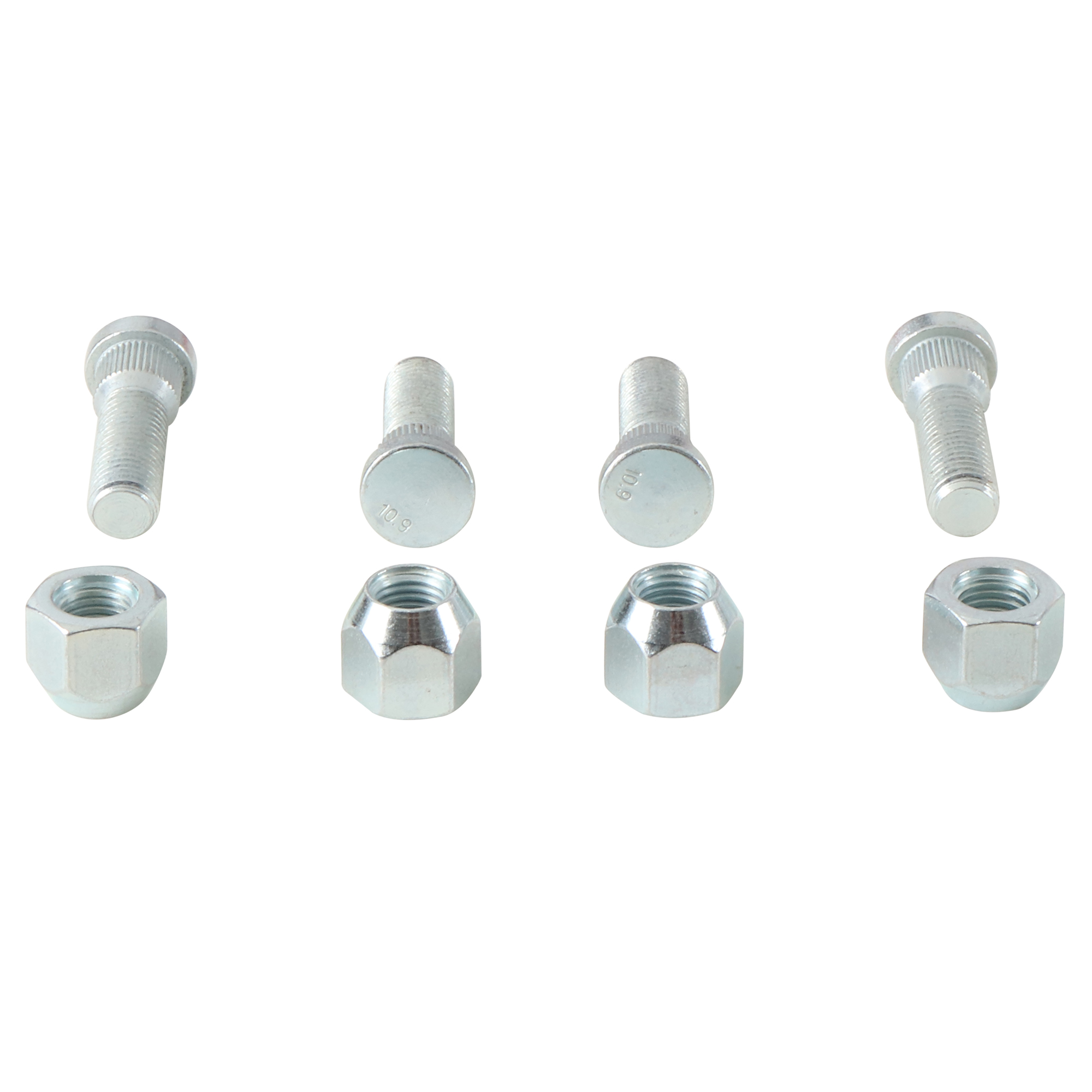 WRP Wheel Stud and Nut Kit Front Polaris Brutus HD 1000 16-18, Brutus HD 900 13-15, General 1000 EPS 18-19, Ranger 1000 Diesel 15-18, Ranger 1000 Diesel Crew 15-18, Ranger 1000 Diesel EU 15-16, Ranger 1000 EPS 2020, Ranger 1000 EPS BASE 18-19, Ranger