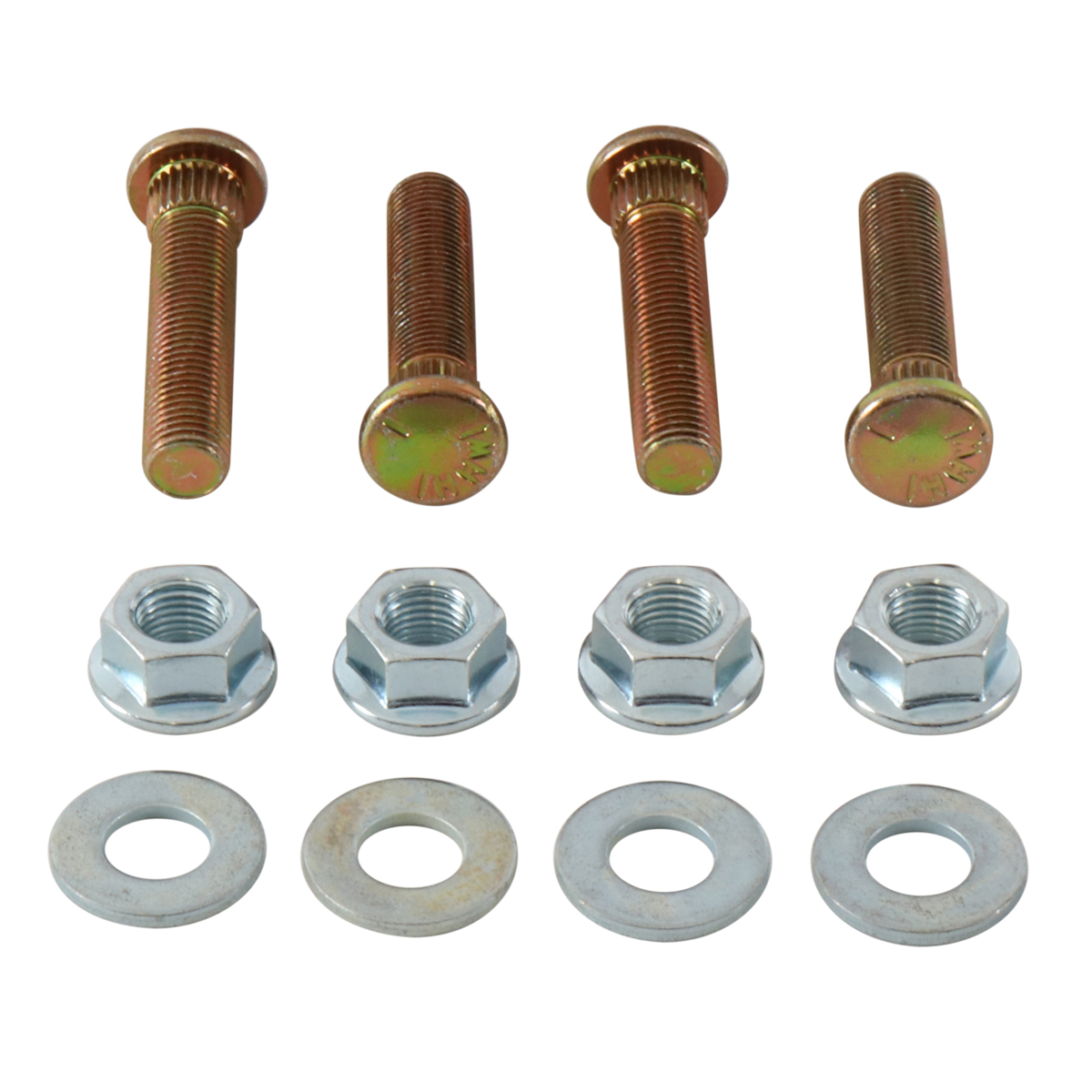 WRP Wheel Stud and Nut Kit Front Polaris Ranger 4x4 500 EFI 09-10, Ranger 4x4 800 EFI Crew 2013, Ranger 4x4 800 EFI Crew 2014, Ranger 4x4 900 Diesel 11-14, Ranger 4x4 900 Diesel Crew 12-14, Ranger 6x6 800 10-16, Ranger 900D HIPPO MPS 2014, Ranger Die