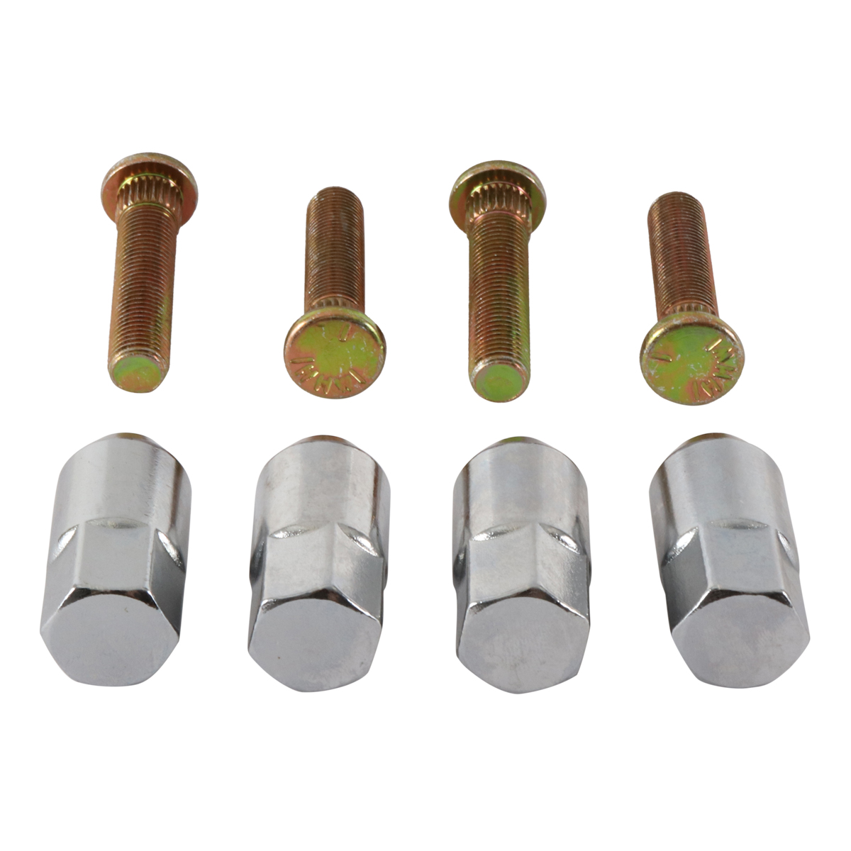 WRP Wheel Stud and Nut Kit Front Polaris ACE 570 2019, ACE 900 EPS XC 17-19, RZR 4 800 2010, RZR 4 800 12-14, RZR 4 XP 900 12-13, RZR 4 XP JAGGED X 2013, RZR 570 EFI EPS 18-20, RZR 570 EU 15-17, RZR 570 Trail Premium 2021, RZR XP 900 11-13