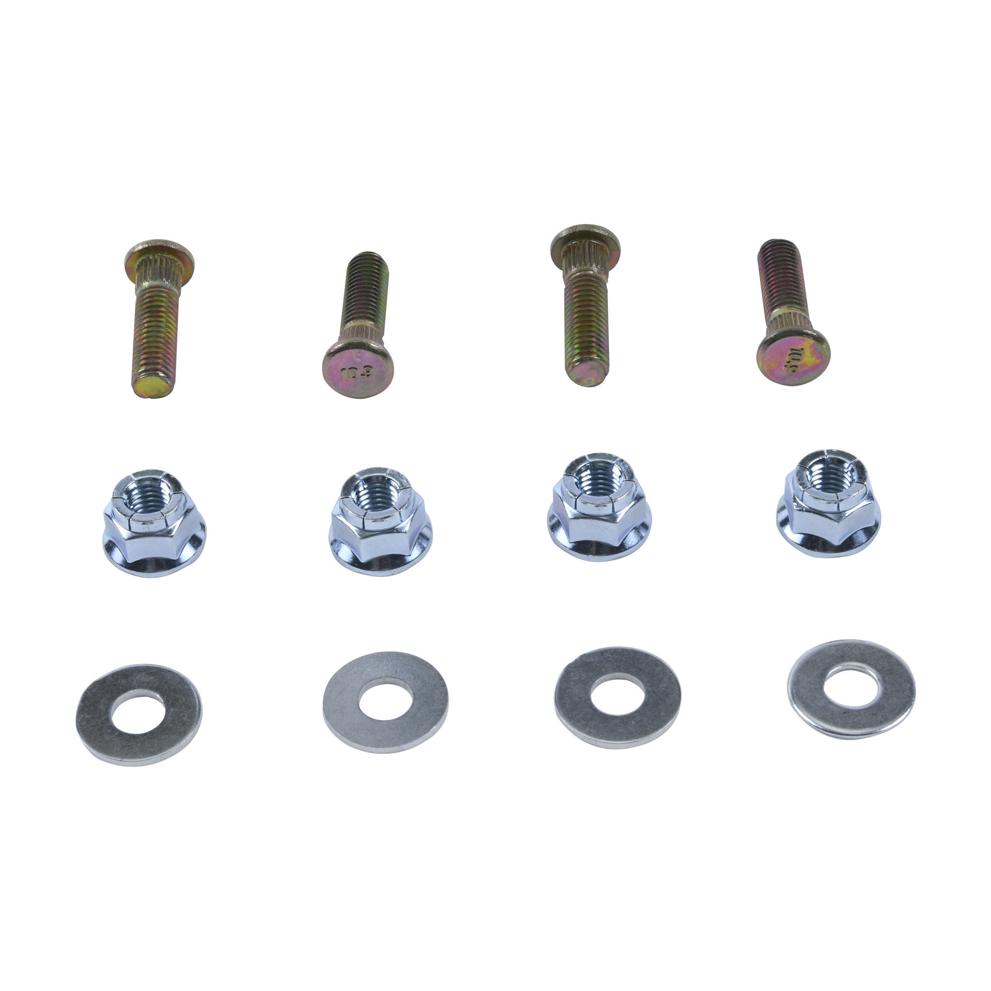 WRP Wheel Stud and Nut Kit Front Can-Am DS 450 10-14, DS 450 STD/X 08-09, Wheel Stud and Nut Kit Rear Can-Am DS 450 2015, DS 450 10-14