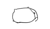 Centauro Clutch Cover Gasket Honda CN250 1987-2007, Piaggio Hexagon GT250 1998-1999