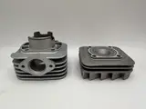 Athena Big Bore Cylinder Kit 47.60mm (+7.60mm) Top Set,Piston,Head Piaggio Zip AC (70cc)