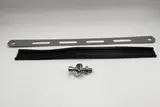 Exhaust Clamp/ Strap Stainless Steel 330mm Silver with Rubber