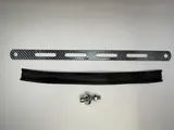 Exhaust Clamp/ Strap Stainless Steel 360mm Carbon Look with Rubber