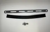 Exhaust Clamp/ Strap Stainless Steel 370mm Carbon Look with Rubber