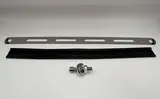 Exhaust Clamp/ Strap Stainless Steel 370mm Silver with Rubber