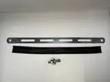 Exhaust Clamp/ Strap Stainless Steel 380mm Carbon Look with Rubber