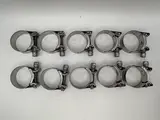 Mikalor Exhaust Clamps 40-43mm All Stainless Steel inc Bolt