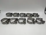 Mikalor Exhaust Clamps 40-43mm Stainless Steel With Zinc Bolt