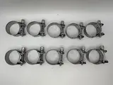Mikalor Exhaust Clamps 40-43mm Stainless Steel With Zinc Bolt