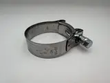 Mikalor Exhaust Clamps 55-59mm Stainless Steel With Zinc Bolt