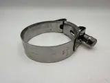 Mikalor Exhaust Clamps 63-68mm All Stainless Steel inc Bolt