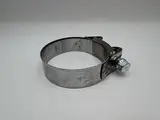 Mikalor Exhaust Clamps 73-79mm All Stainless Steel inc Bolt