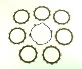 Athena Clutch Friction Plate & Cover Gasket Kit Kawasaki KX125 97-02