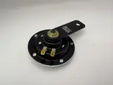 Nikko Horn 6 Volt (6V) Chrome with Black Bracket OD 90mm (108dB) (415Hz) (2.5A) (Made in Japan)