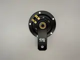 Nikko Horn 12 Volt (12V) Chrome with Black Bracket OD 90mm (108dB) (415Hz) (2.5A) (Made in Japan)