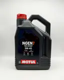 Motul NGEN 7 5w40 4T Next Generation High Performance Sustainable Ester Base Synthetic Blend (Upto 50% High Grade Regenerated Oils) API SP, JASO MA2 (2023) (4) (NLA When Out)