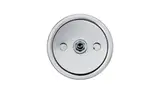 Hendler Reflector Orange Round Bolt-on Chrome Rim OD 60mm E-Marked