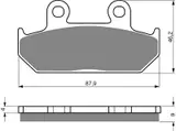 Goldfren AD024,VD143/2,FA124/2,FDB663