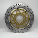 Hendler Front Brake Disc Kawasaki ZX-6R 05-11, ZX-10R 04-07, Z1000 07-13m Ninja 650 08-13 (Floating) (Some Black Core, Some Gold Core)