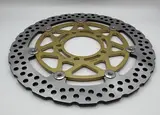 Hendler Front Brake Disc Kawasaki ZX-6R 05-11, ZX-10R 04-07, Z1000 07-13m Ninja 650 08-13 (Floating) (Some Black Core, Some Gold Core)